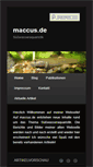 Mobile Screenshot of maccus.de